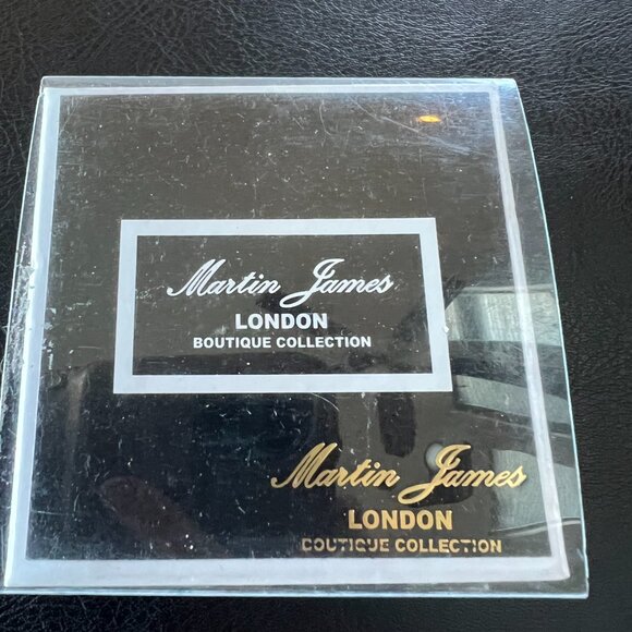 Martin James Of London | Silvertone | Stretch Bracelet & Rhinestone Earring Set - Picture 6 of 6